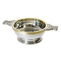 Pewter Quaich With Brass Rim, thumbnail 1 of 7