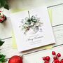 Special Friends Personalised Christmas Card, Eucalyptus Bauble Design, thumbnail 5 of 5