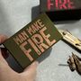 Refillable Matches Box Magnetic Close Father's Day Gift, thumbnail 5 of 5