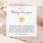 Personalised Gold Star Teacher Enamel Pin Gift, thumbnail 1 of 7
