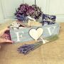 Personalised Wooden Love Heart Herb Garden, thumbnail 5 of 8