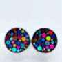 Cufflinks Disco Festive Sparkly Hand Made 16mm, thumbnail 3 of 10