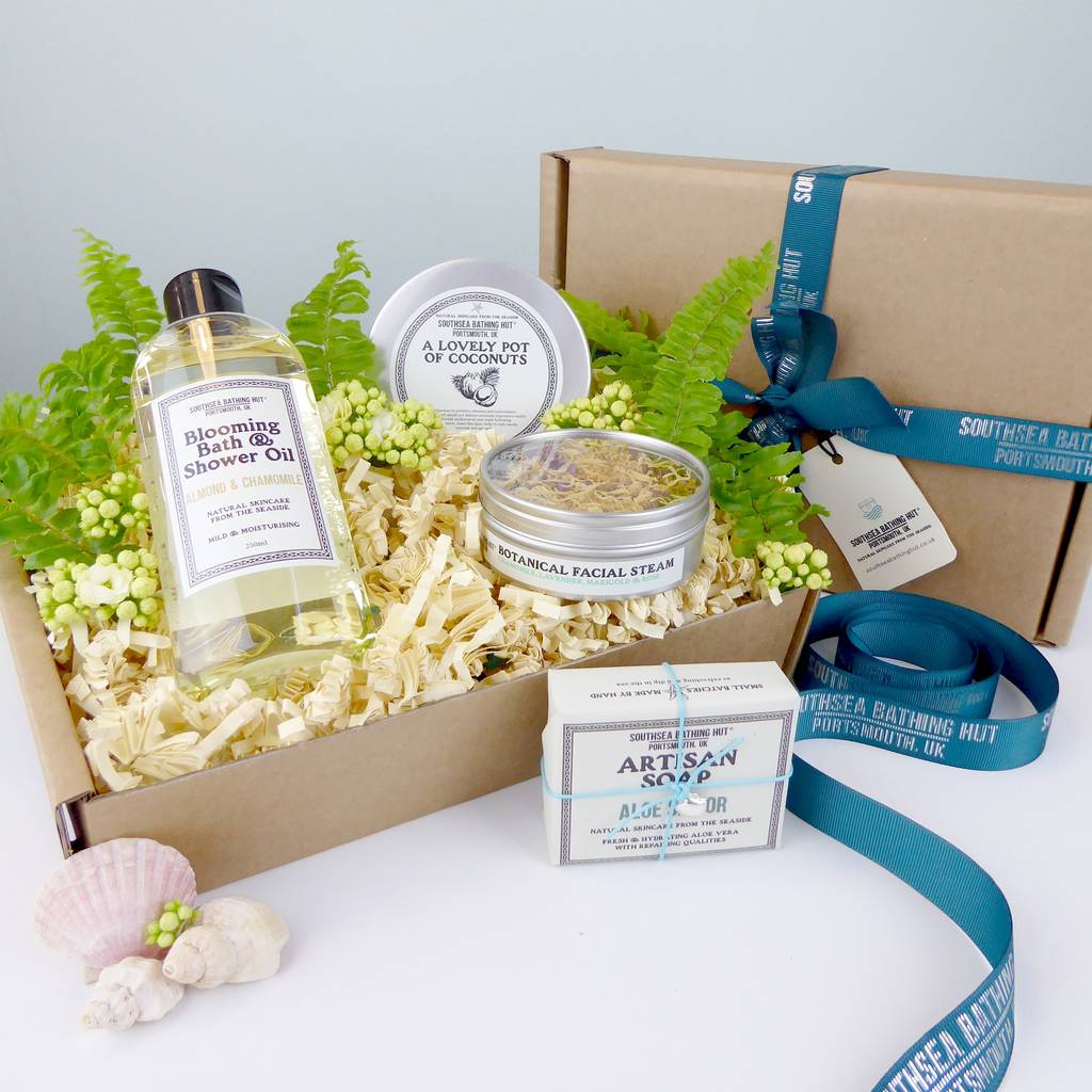 sensitive skincare gift set by southsea bathing hut