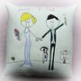 Personalised Embroidered Wedding Gift Cushion, thumbnail 6 of 12