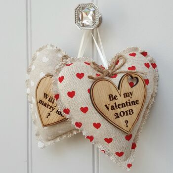 Personalised Be Strong Be Brave Token Heart Decoration, 3 of 4