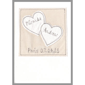 Personalised Hearts Engagement Card, 6 of 12