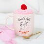 Cupid's Café Mug, Spoon And Socks Set, thumbnail 1 of 3