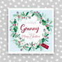 Christmas Card For Granny Or Grandma, thumbnail 1 of 4