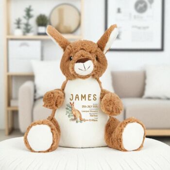Baby Birth Giraffe Soft Toy, 4 of 8