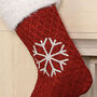 Personalised Traditional Knit Christmas Stockings, thumbnail 4 of 5