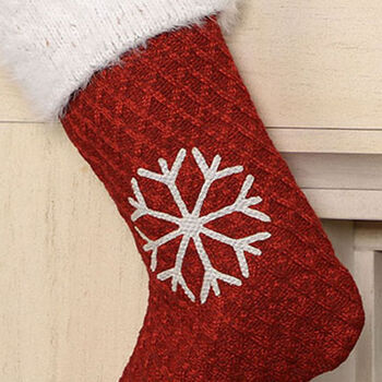 Personalised Traditional Knit Christmas Stockings, 4 of 5
