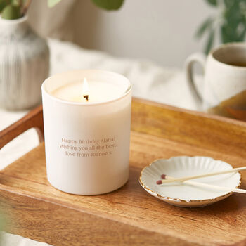 30th Birthday Gift Luxury Scented Soy Wax Candle, 2 of 10