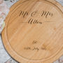 Personalised Mr And Mrs Chopping Board, thumbnail 2 of 6