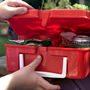 Personalised Camo Retro Hard Plastic Lunch Box, thumbnail 3 of 5