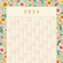 2024 Wall Planner, Calendar, Bright Flowers Design, thumbnail 7 of 12