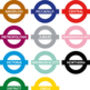 Official Tfl London Hanging Christmas Tree Bauble Decoration, thumbnail 7 of 7