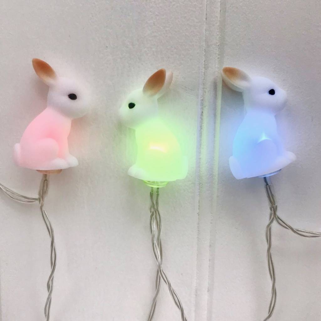 Colour Changing Rabbit Lights By Pink Pineapple Home & Gifts