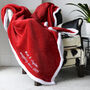 Personalised Save On Your Heating Warm Neutral Blanket, thumbnail 6 of 9