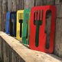 Knife And Fork Kitchen Sign Home Decoration House Gift, thumbnail 1 of 5