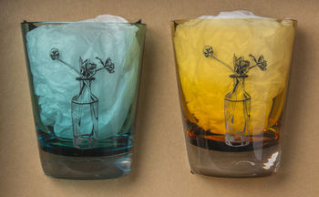 Handmade Coloured Crystal Glasses, 10 of 12