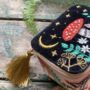 Embroidered Forage Designed Jewellery Case, thumbnail 2 of 6