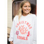 Christmas Corals Women's Christmas Jumper, thumbnail 2 of 4