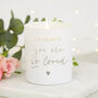 You Are So Loved Affirmation Gift Positivity Candle, thumbnail 1 of 11