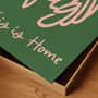 This Is Home Illustrated Holding Hands Print, thumbnail 4 of 12