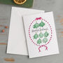 'Happy Christmas' Christmas Trees Card, thumbnail 1 of 3