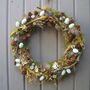 Spring Feather Egg And Twig Wreath Wall Door, thumbnail 2 of 6