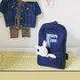 Personalised Liberty Initial Children's Backpack, thumbnail 2 of 7