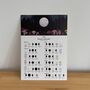 Mushrooms 2026 Lunar Calendar A4 Print, thumbnail 1 of 4