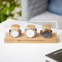 Personalised Oak Watch Stand One To Three Watches, thumbnail 12 of 12