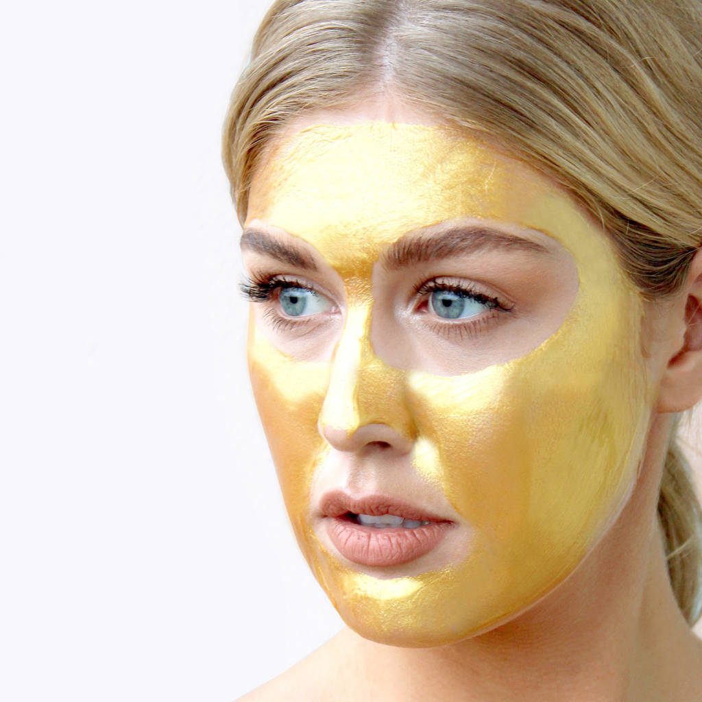 mask 24k facial gold