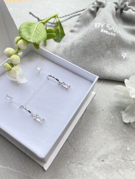 Earrings Set With Studs And Hoops, 2 of 7