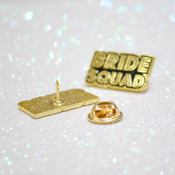 Bride Squad Bachelorette~Hen Party Enamel Lapel Pins, 10 of 11