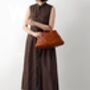Hand Weaving Leather Bag Tote, thumbnail 4 of 12