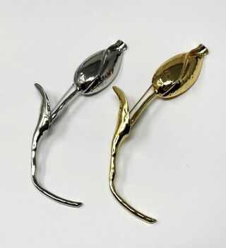 Tulip Statement Brooch, 2 of 2