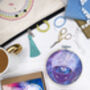 Space Tea Embroidery Kit, thumbnail 5 of 9