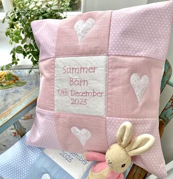 Personalised Baby Cushion, 2 of 12