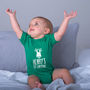 Personalised First Christmas Baby Grow, thumbnail 2 of 3