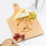 Wine And Grapes Couples Bamboo Paddle Sharing Board, thumbnail 1 of 5