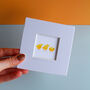 Three Chicks Mini Art Print, thumbnail 2 of 7