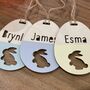 Personalised Wooden Easter Tag, thumbnail 4 of 5