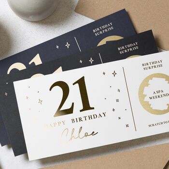 21st Birthday Spa Day Gift Voucher, 2 of 9