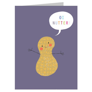 Mini Peanut Greetings Card, 2 of 3