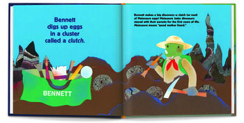 Personalised Children's Book, My Dino Egg Hunt, 10 of 12