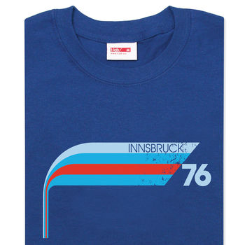 Innsbruck 70s Retro Style T Shirt, 3 of 4