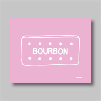 Bourbon Biscuit Print Four Colour Options, 5 of 10