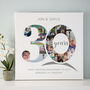 Personalised Pearl Wedding Anniversary Collage, thumbnail 9 of 11